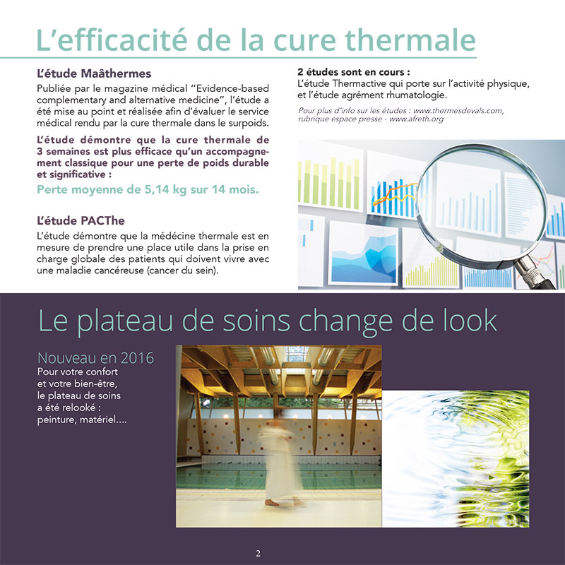 Magazine - Thermes de Vals - graphisme