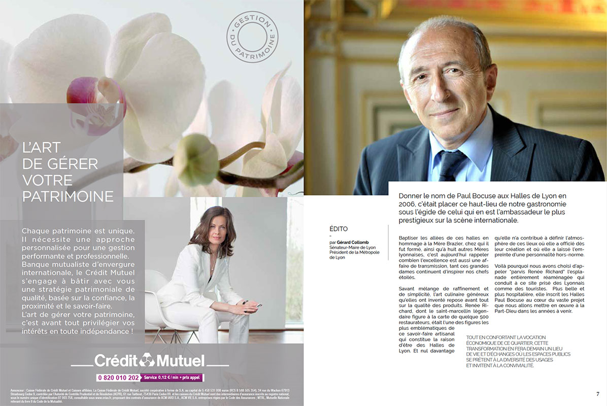 création de magazine à Lyon