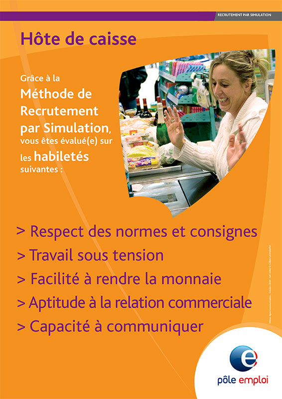 Graphisme - affiches pour Pôle emploi