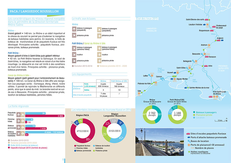 Création graphique de brochure pour le tourisme