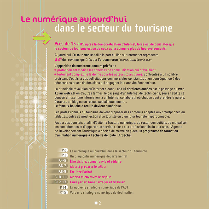 Création graphique de plaquette à Lyon pour le tourisme