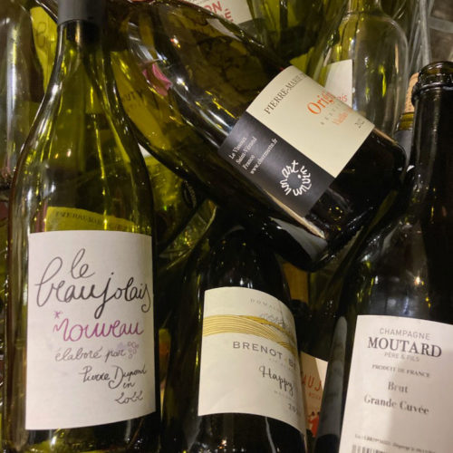 Création graphique d’étiquette de vin pour le Beaujolais