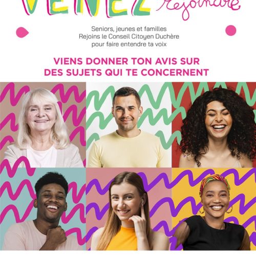 Création du flyer pour le Conseil Citoyen Lyon