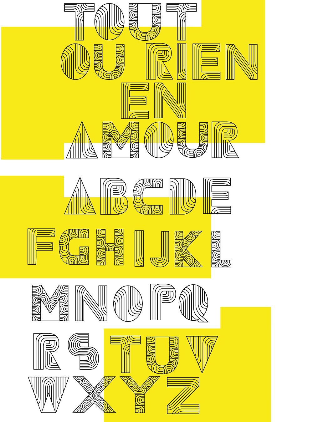 Création de typographie