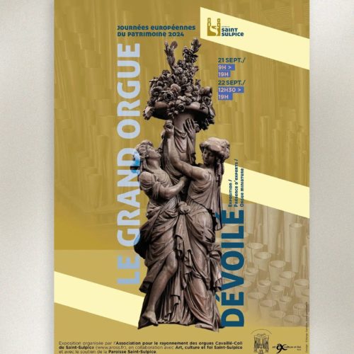 Graphisme : Exposition pour les journées européennes du patrimoine à PARIS