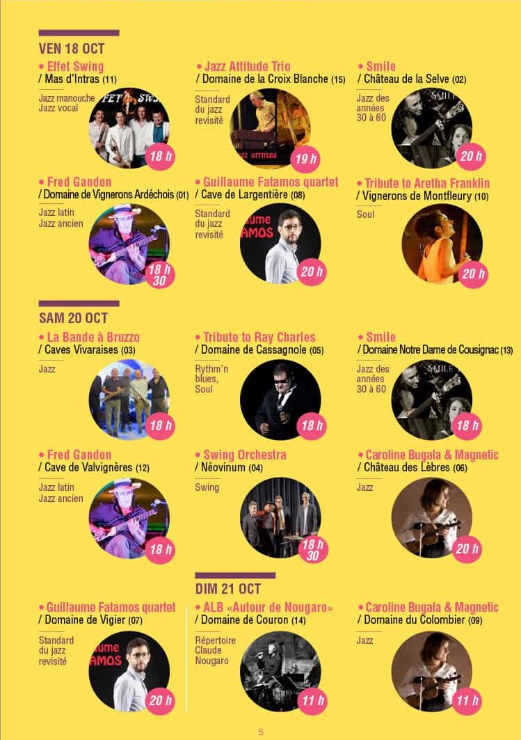 Affiche pour festival musical – design créatif et coloré